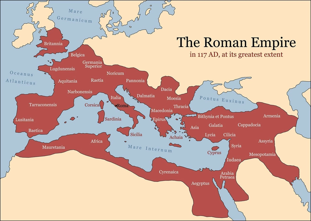  Mappa della Storia dell'Impero Romano