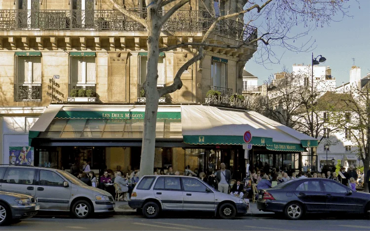 France Deux Magots Cafe