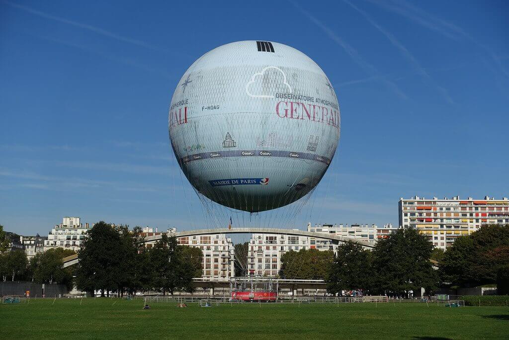 Go for a Balloon Ride at Parc André Citroën