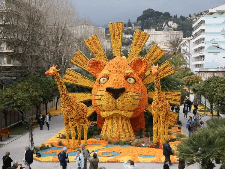 Attend the Menton Lemon Festival