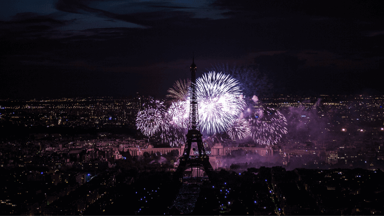 New Year’s Eve at the Eiffel Tower