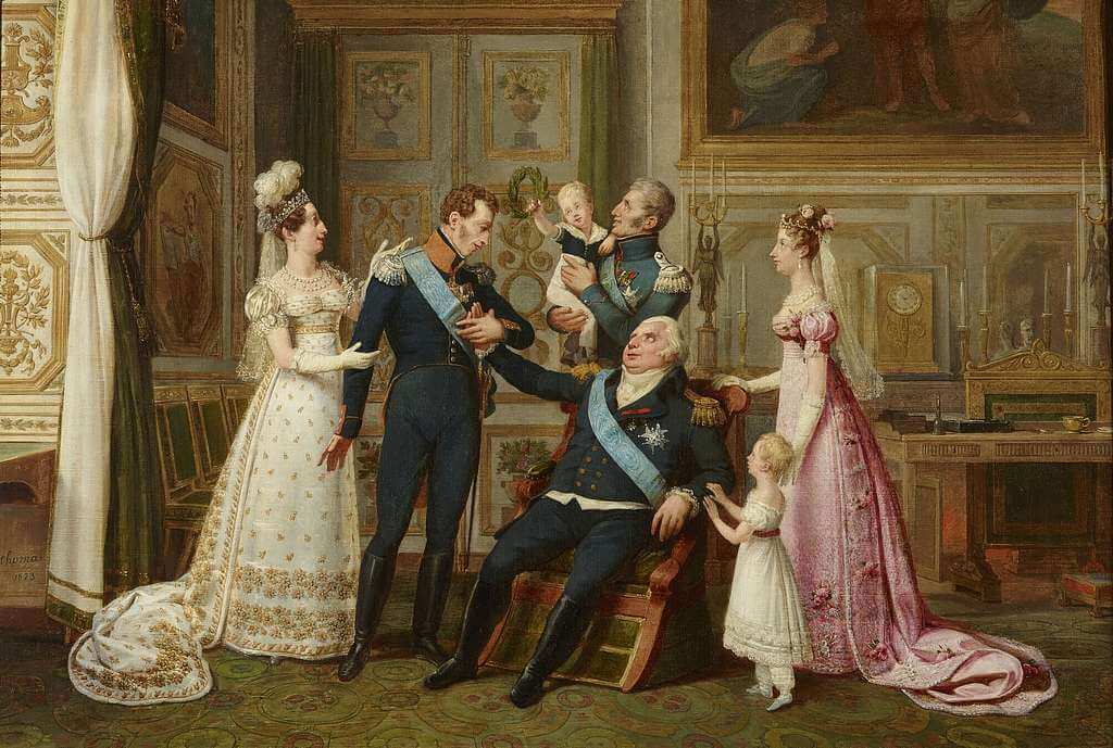 The French Royal Family from 1823