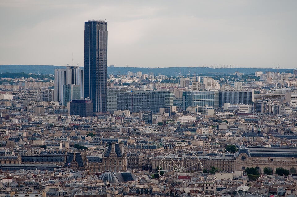 View from Montparnasse Tower