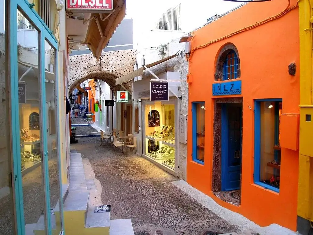 Greece Fira Town