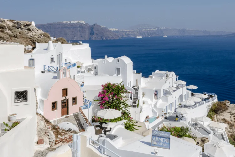 Greece Oia Town