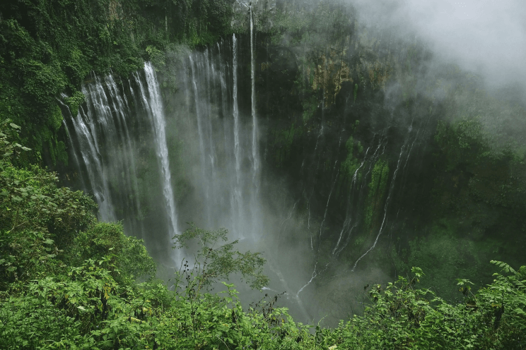 Indonesia Tumpak Sewu Waterfall
