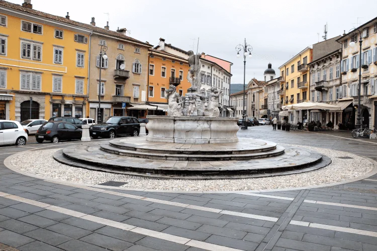 Italy Della Vittoria Fountain