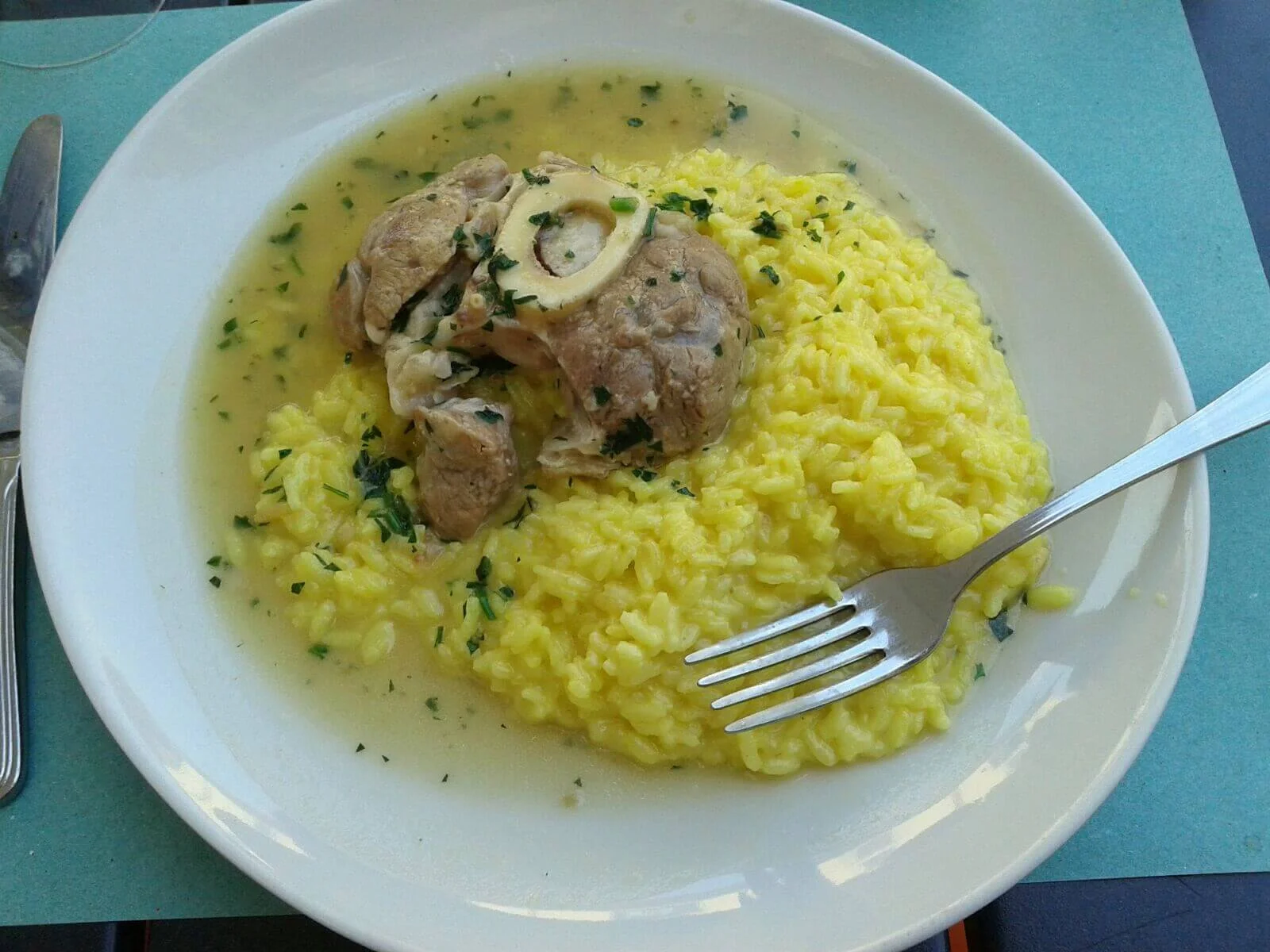 Italy Risotto alla Milanese