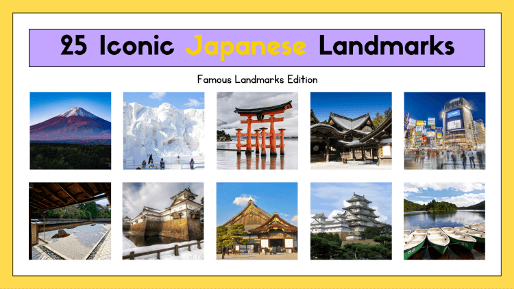 25 Iconic Japanese Landmarks