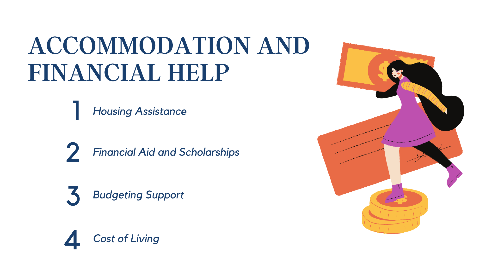 Accommodation and Financial Help