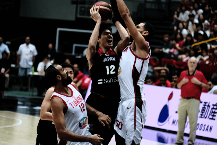 Basketball Japan Vs Tunisia