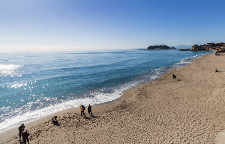 Japan Shichirigahama Beach