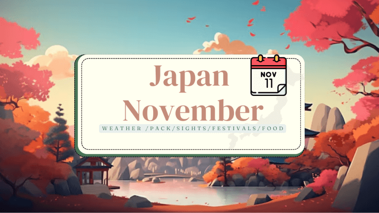 November in Japan