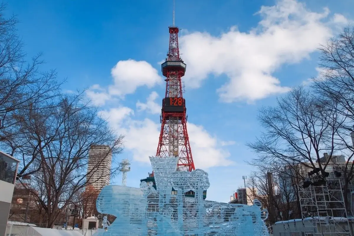 Winter in Japan Sapporo