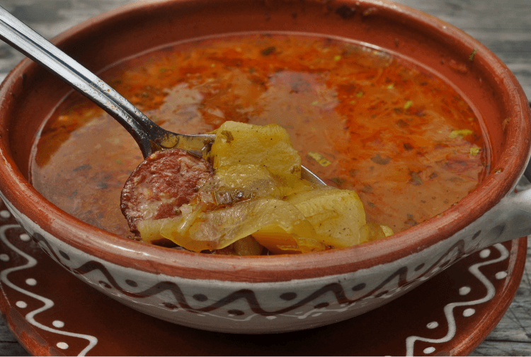 Latvia Sauerkraut Soup