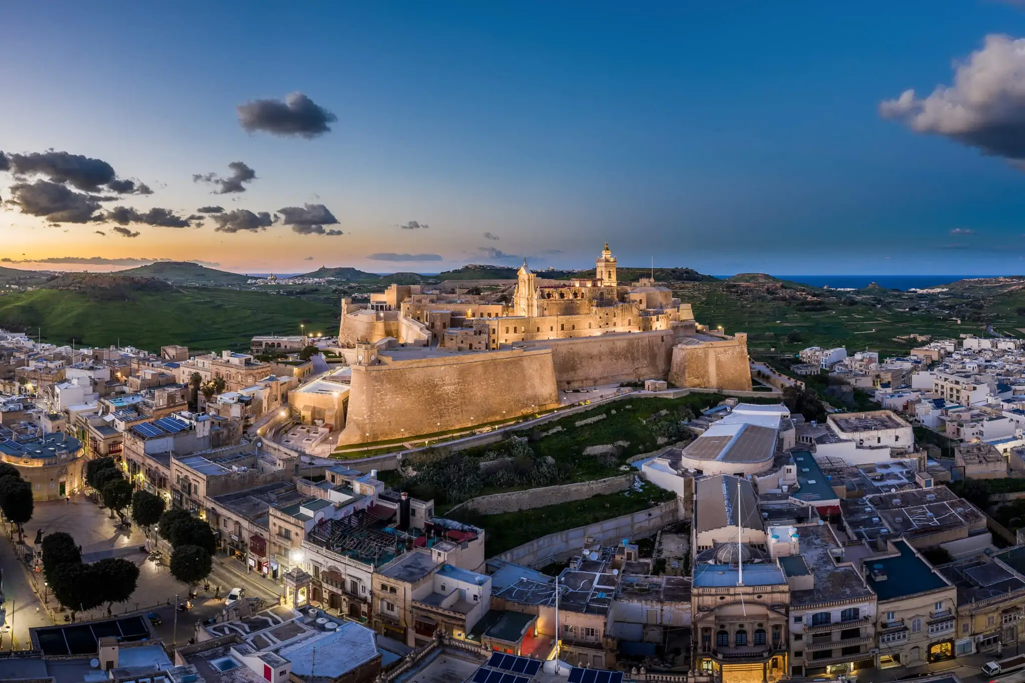 Malta Citadel on Gozo