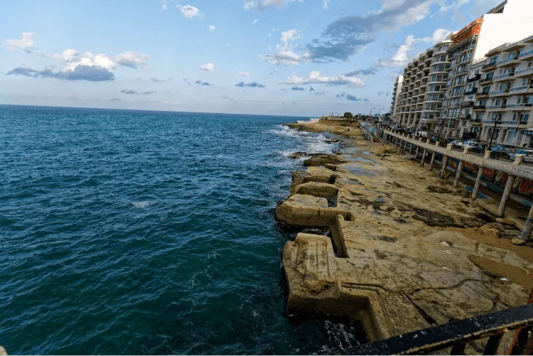 Malta Seaside Promenade