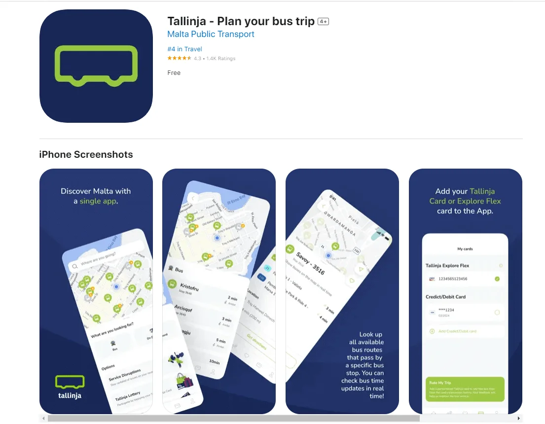 Malta Tallinja App