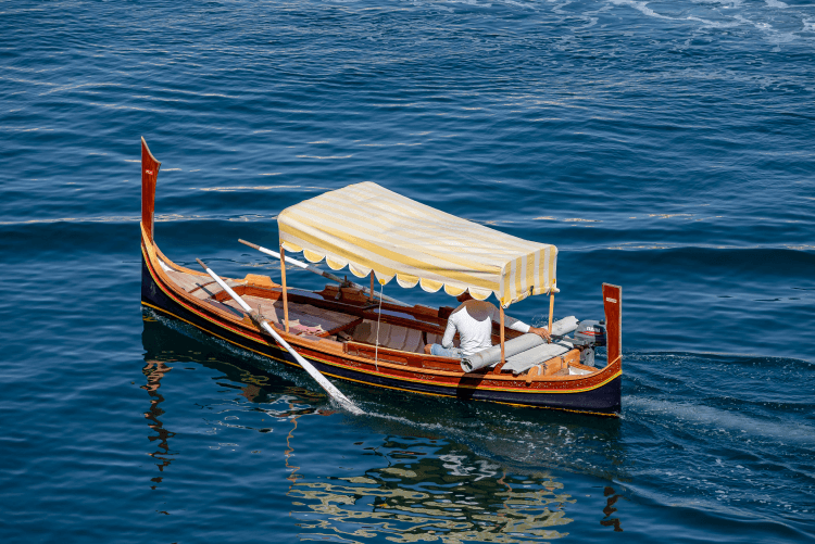 Malta the Traditional Dghajsa Wooden Boats