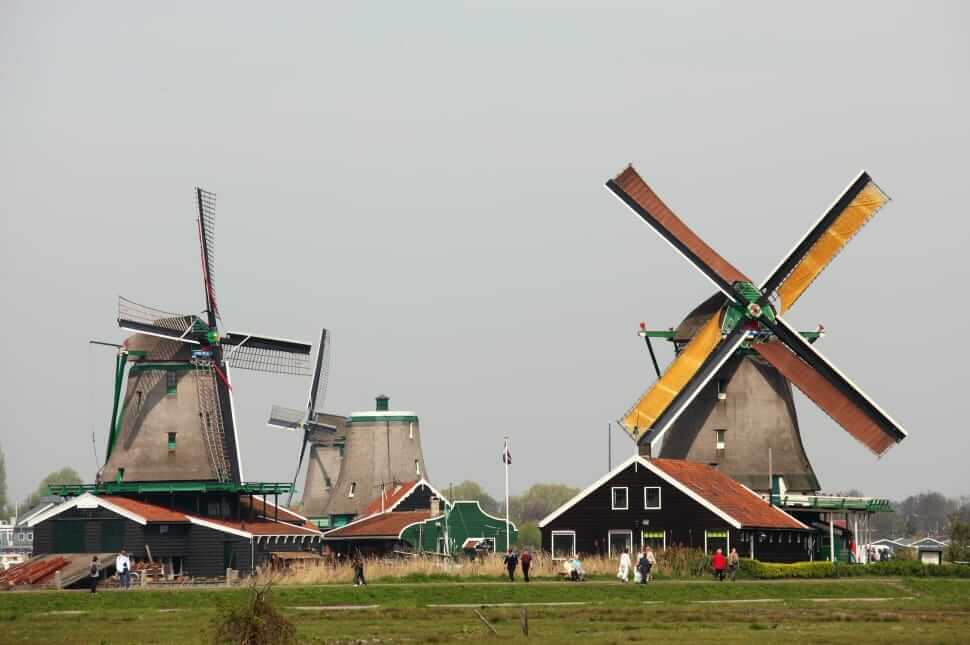 Netherlands Windmill Village