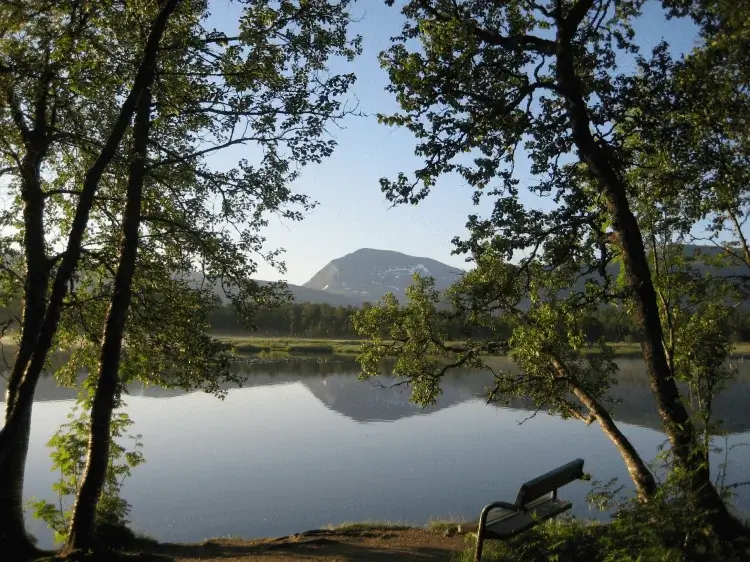 Norway Prestvannet Lake