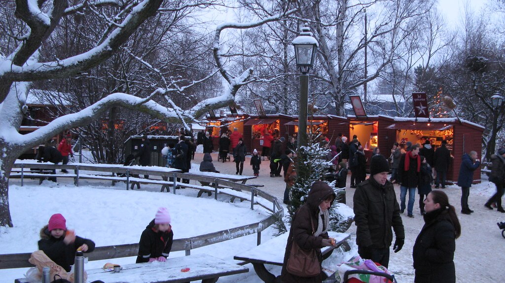 Sweden Skansen Christmas Market