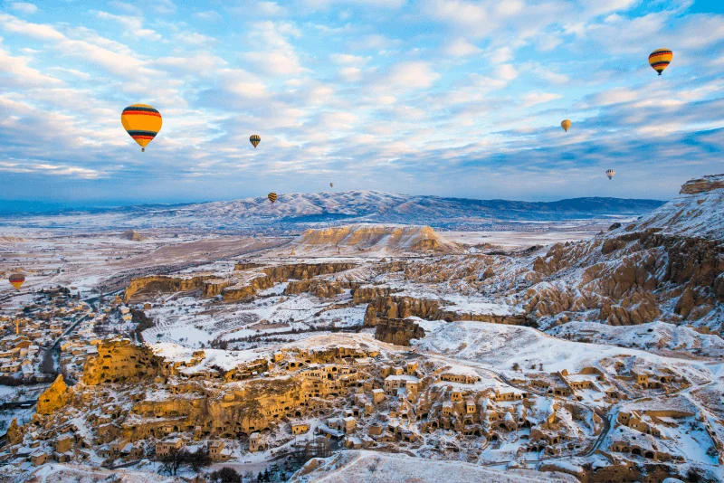 Turchia Cappadocia Inverno