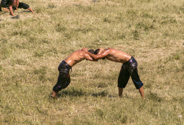 Festival de lutte à l'huile de Kirkpinar en Turquie