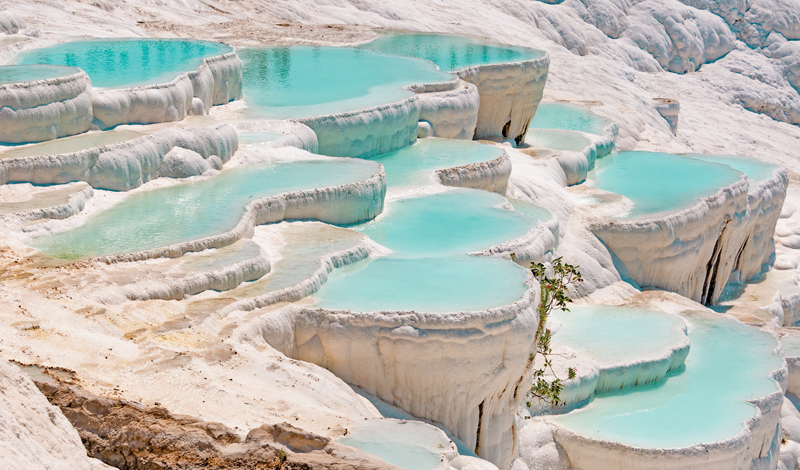 Turchia Pamukkale Terrazze Bianche