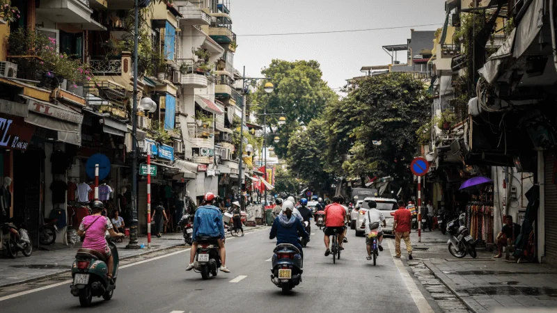 Vietnam Motorcycle Taxi