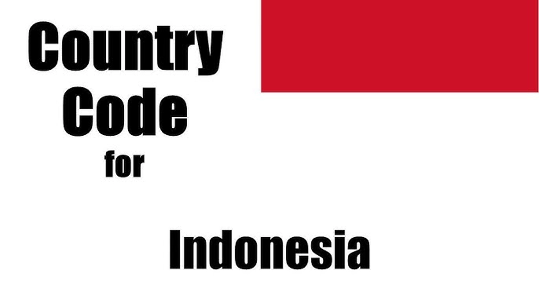 Indonesia Country Code Cover