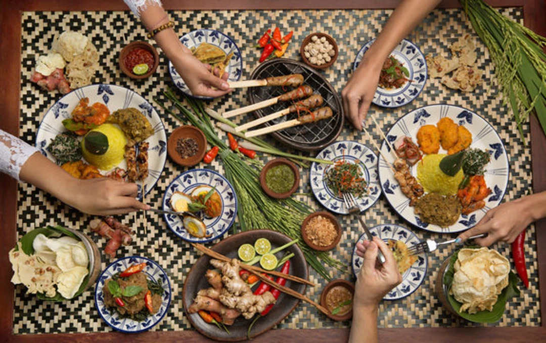 Indonesian Dinner Table