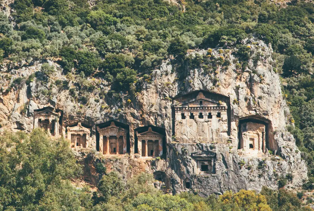 Lycian Rock Tombs in Fethiye