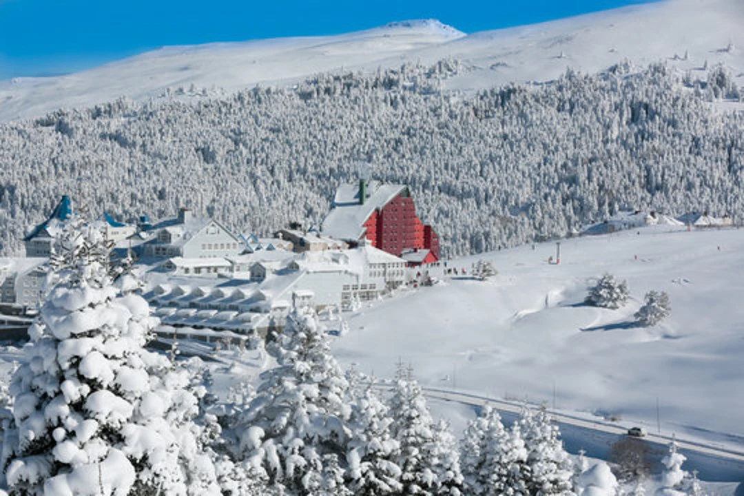 Monte Uludag Inverno