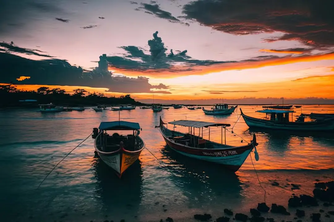 Nusa Lembongan Fishing Boats