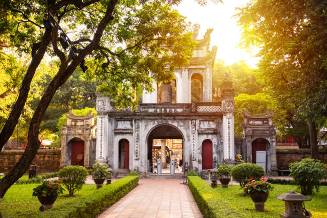 Temple of Literature in Hanoi