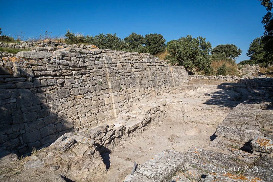 Les Ruines De Troie Turquie