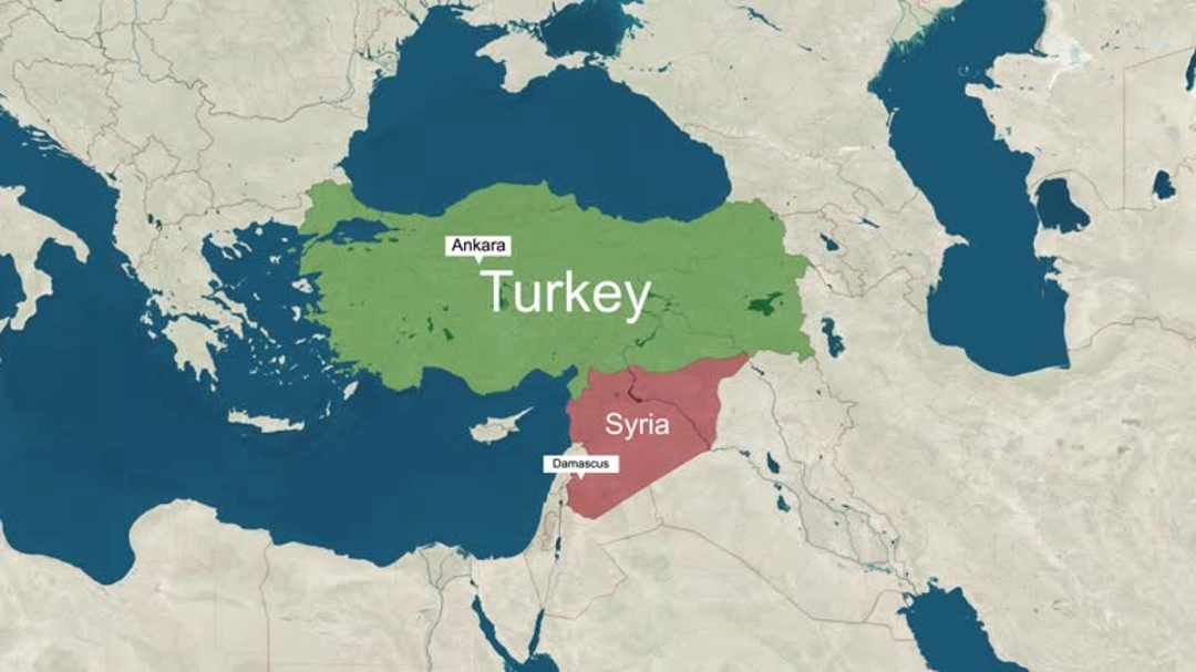 Mappa della Turchia